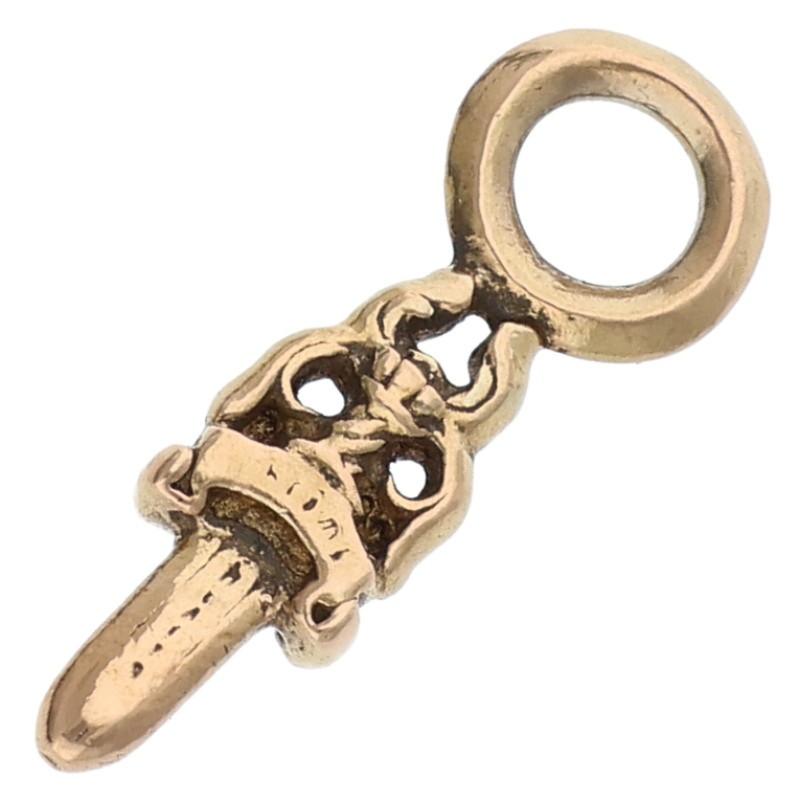 【確実正規品】クロムハーツ　22K ダガースタックチャーム ネックレストップ CHROME HEARTS（クロムハーツ） ネックレストップ 22K STACK DAGGER