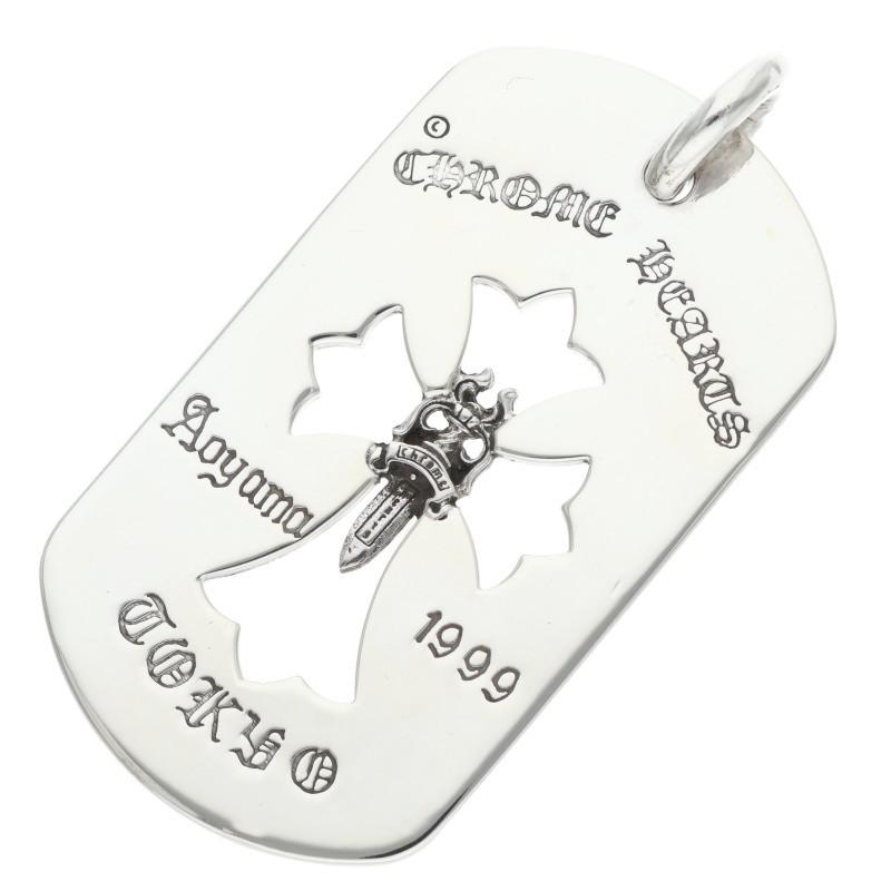 CHROME HEARTS（クロムハーツ） ネックレストップ カットアウトクロス