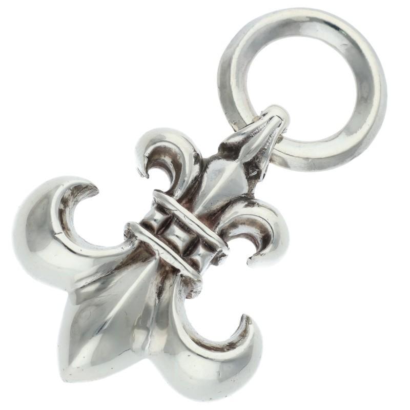 クロムハーツ BSフレア ペンダント オールド SV925 シルバー トップ CHROME HEARTS（クロムハーツ） BS FLUER BSフレアペンダント オールド