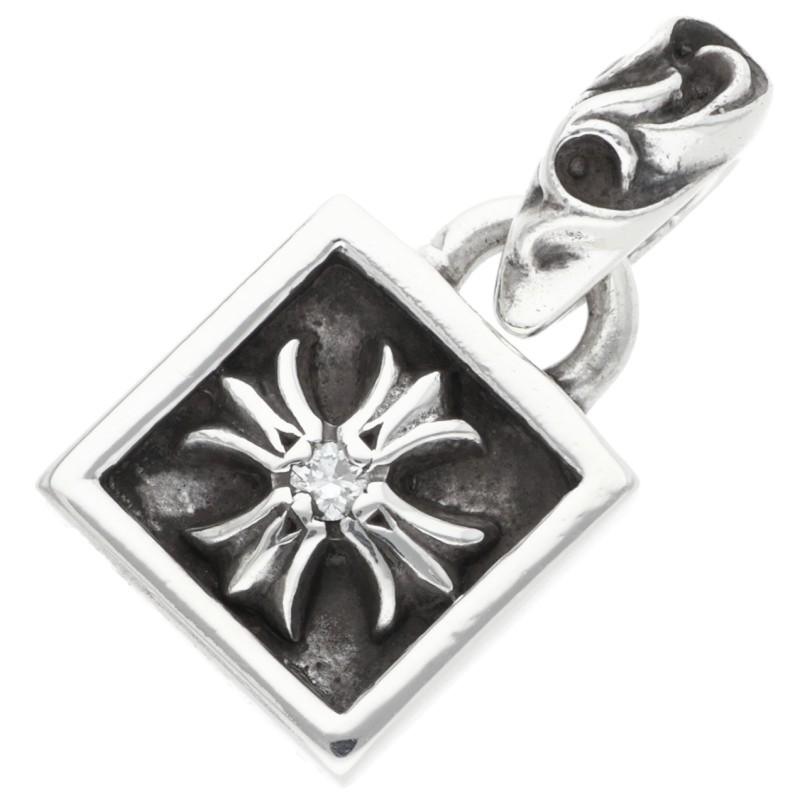 Chrome Hearts ネックレストップ CHROME HEARTS（クロムハーツ） ネックレストップ FRAMED CH PLUS 1DIA