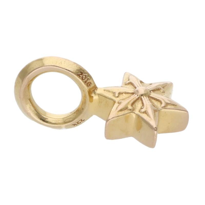 CHROME HEARTS（クロムハーツ） ネックレストップ 22K STACK STAR V2