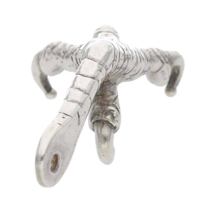 ゴローズ 銀爪 右向き ネックレストップ 中古 HJ08 goro