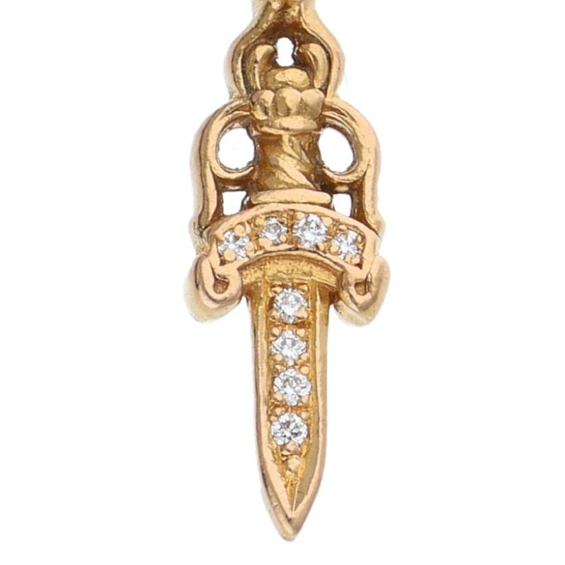 CHROME HEARTS（クロムハーツ） ネックレストップ 22K STACK DAGGER V2