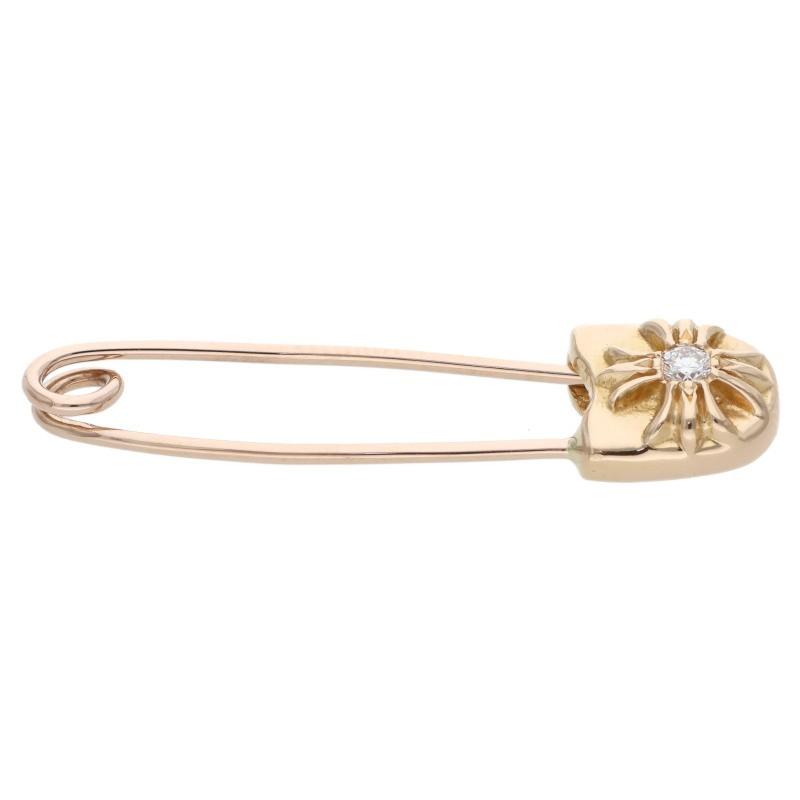 CHROME HEARTS（クロムハーツ） ネックレストップ 22K SAFETY PIN S