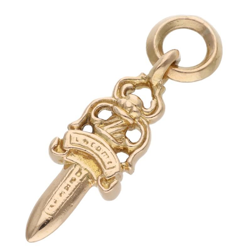 ダガーチャーム　ネックレストップ CHROME HEARTS（クロムハーツ） ネックレストップ 22K #5DAGGER #5