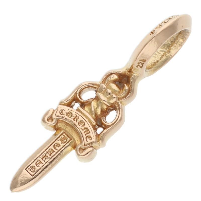 CHROME HEARTS（クロムハーツ） ネックレストップ 22K STACK DAGGER V2