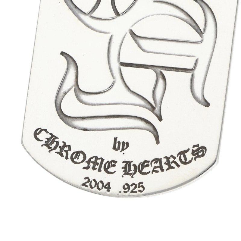 CHROME HEARTS（クロムハーツ） ネックレストップ D TAG LRG FOTI フォ