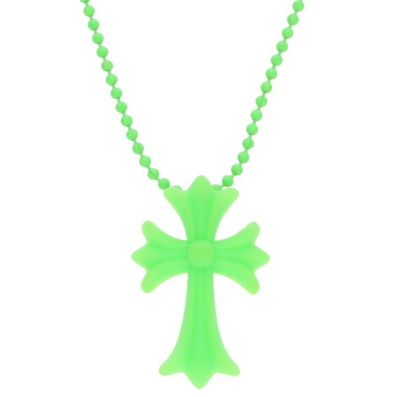 CHROME HEARTS（クロムハーツ） ネックレス FNO RUBBER CH CRS SML