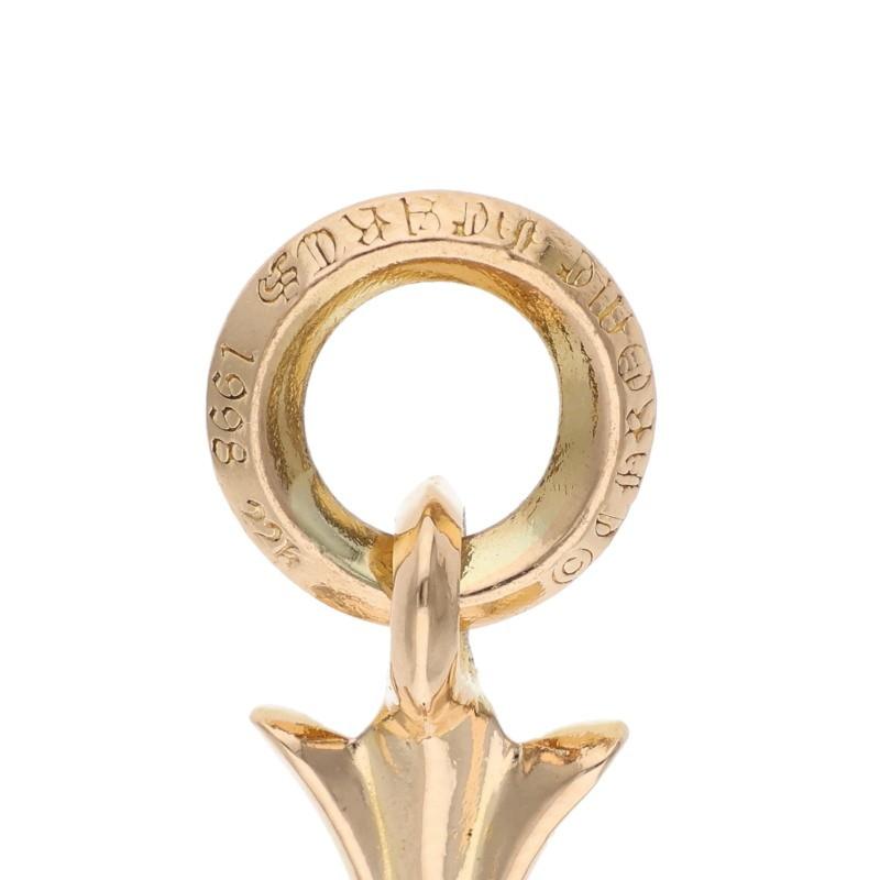 CHROME HEARTS（クロムハーツ） ネックレストップ 22K TINY CH CROSS