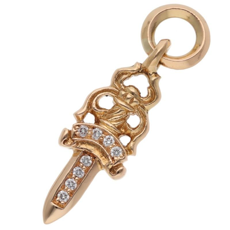 CHROME HEARTS（クロムハーツ） 22K #5DAGGER P DMND #5ダガーチャーム 