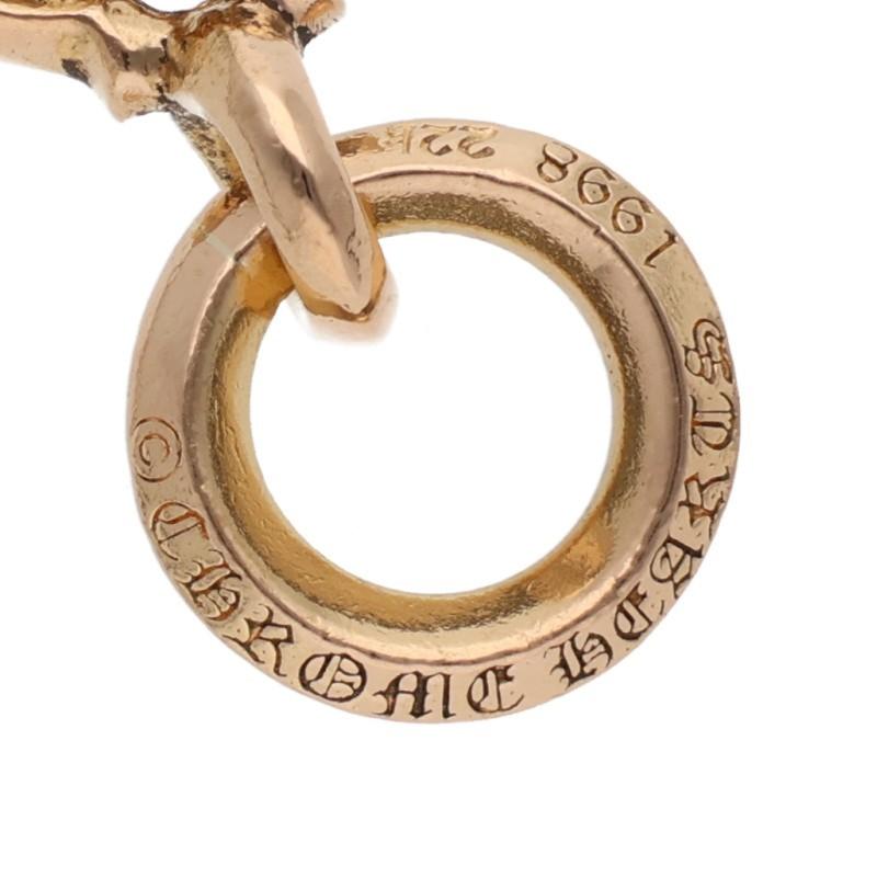 CHROME HEARTS（クロムハーツ） ネックレストップ 22K #5DAGGER P DMND 