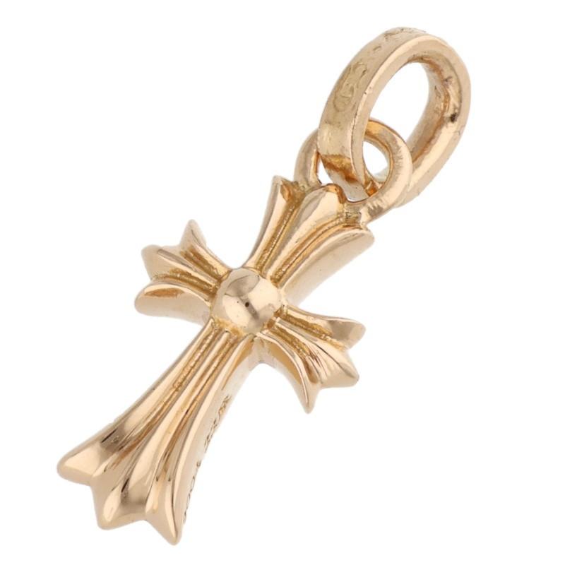 t*y様 クロムハーツベイビーファットネックレスゴールド加工笛付きチェーン付きで CHROME HEARTS（クロムハーツ） ネックレストップ 22K CRS BBYFAT 22K
