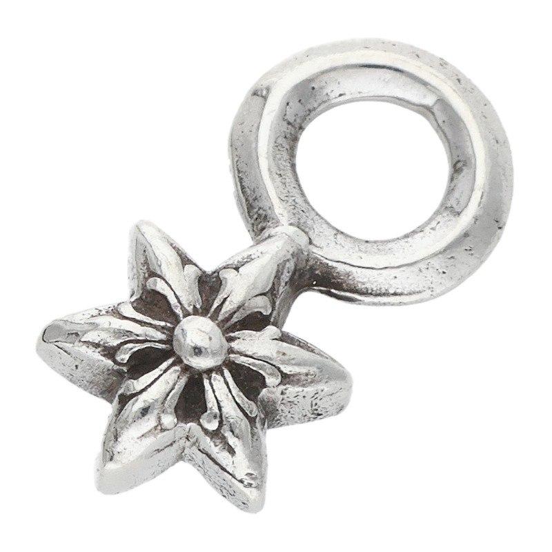 クロムハーツ  STACK STAR/スタースタックチャーム シルバーネックレストップ メンズ CHROME HEARTS（クロムハーツ） STACK STAR スタースタックチャーム