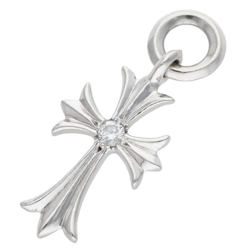 CHROME HEARTS（クロムハーツ） PLAT TINY CH CROSS 1DIA タイニーCH
