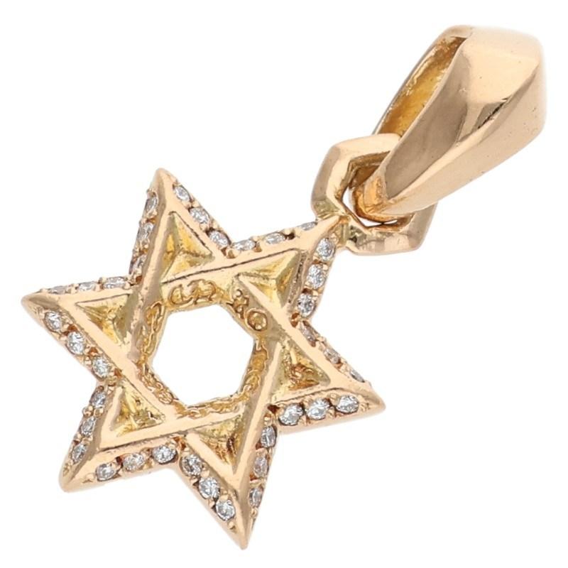 CHROME HEARTS（クロムハーツ） ネックレストップ 22K STR OF DAVID PD