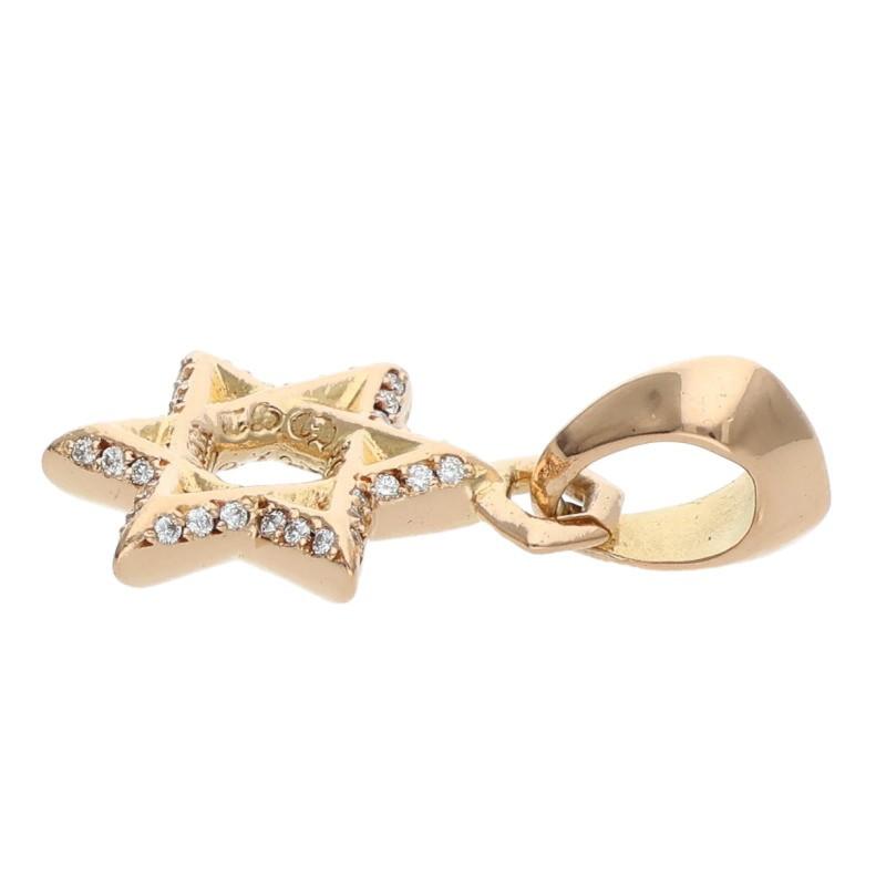 CHROME HEARTS（クロムハーツ） ネックレストップ 22K STR OF DAVID PD