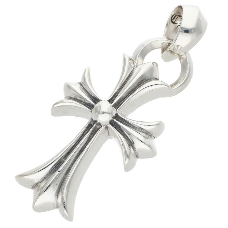 CHROME HEARTS クロムハーツ（原本無） CH CRS SML W BALE スモールCHクロス w/ベイル ペンダントトップ シルバー系【中古】 CHROME HEARTS（クロムハーツ） CH CRS SML W BALE スモールCHクロス