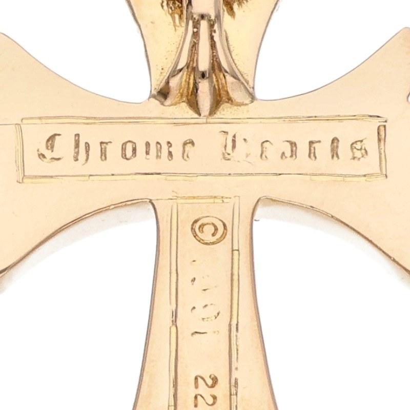 CHROME HEARTS（クロムハーツ） 22K CH CRS SML W BALE P D スモールCH