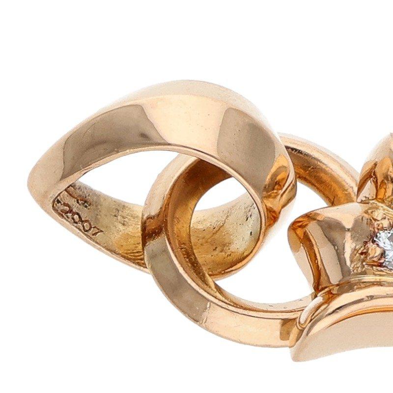 CHROME HEARTS（クロムハーツ） 22K CH CRS SML W BALE P D スモールCH