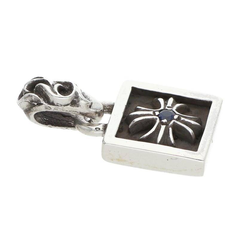 【新品】クロムハーツのフレームドCHプラス 1サファイア 【仕上げ】 CHROME HEARTS（クロムハーツ） FRAMED CH PLUS 1SAP フレームドCH