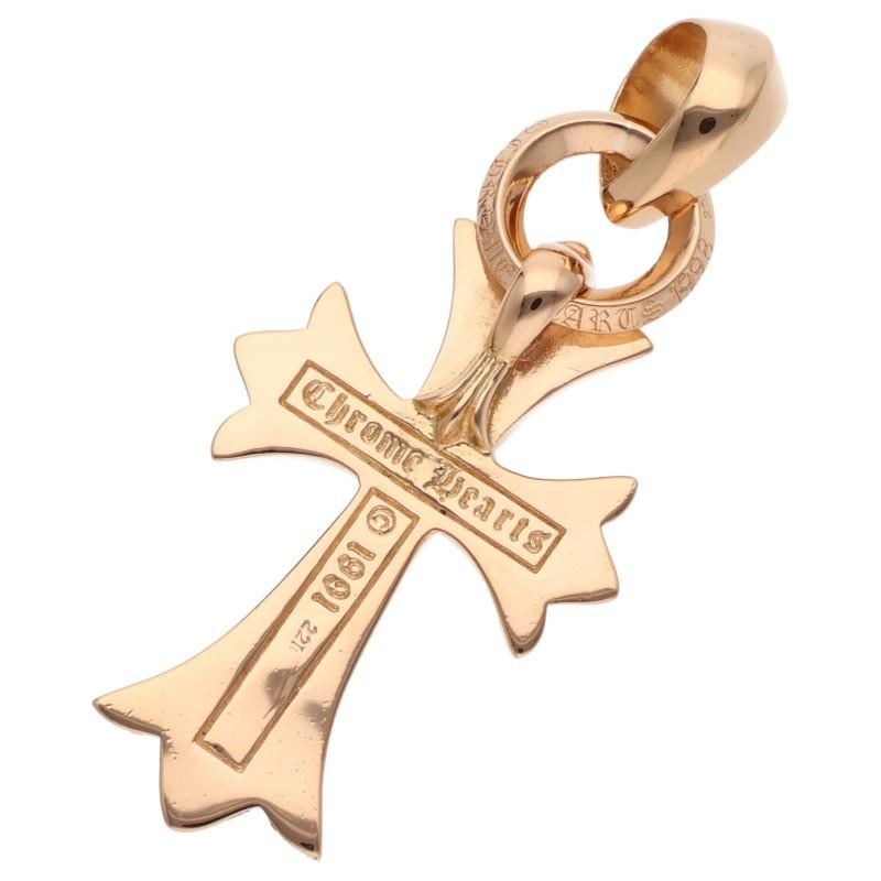 CHROME HEARTS（クロムハーツ） 22K CH CRS SML W BALE P D スモールCH