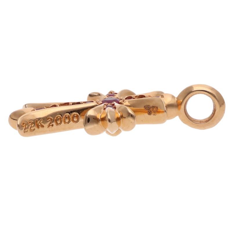 CHROME HEARTS（クロムハーツ） 22K TNY CRSF P RUB タイニーファット