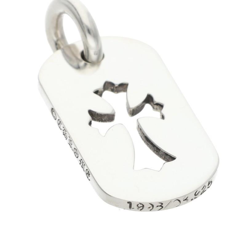 クロムハーツシルバータグトップ CHROME HEARTS（クロムハーツ） D TAG SML CO CRS カットアウトクロス