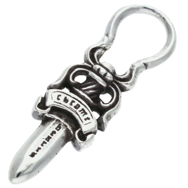 クロムハーツ #5DAGGER ZIP2 #5ダガーチャーム シルバー CHROME HEARTS（クロムハーツ） #5DAGGER ZIP2 #5ダガーチャーム