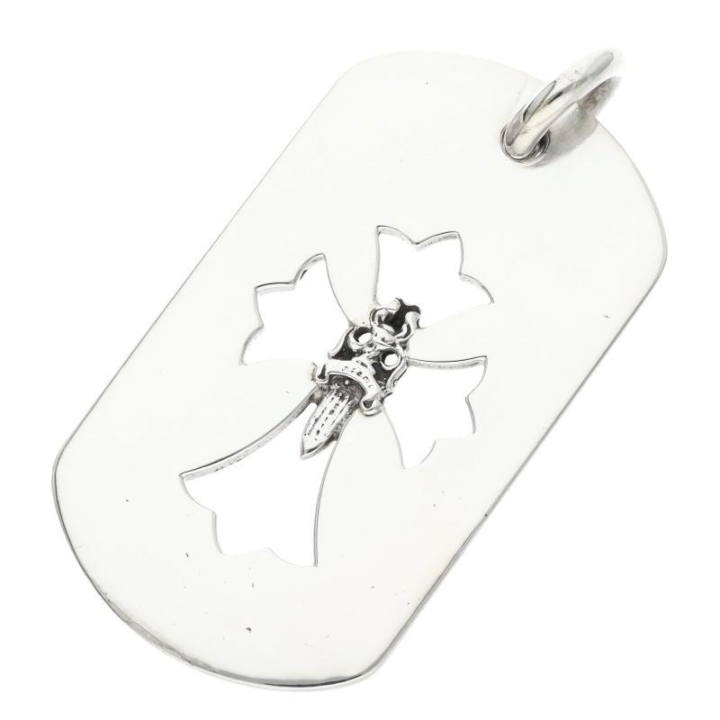 ＜正規品＞CHROME HEARTS D TAG LRG CROSS DAGG CHROME HEARTS（クロムハーツ） D TAG LRG CROSS DAGG カットアウト