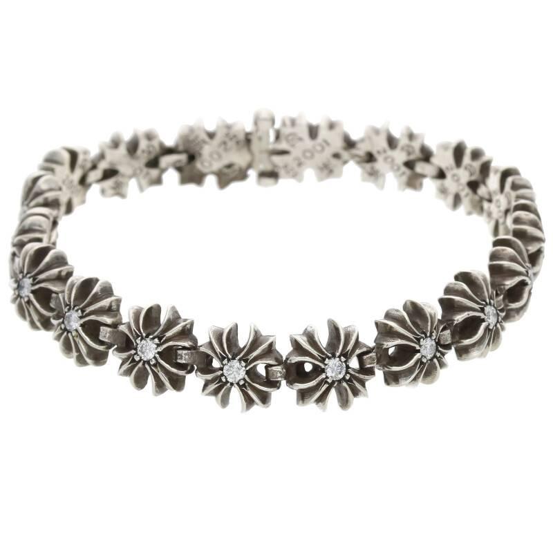 CHROME HEARTS クロムハーツ ブレスレット TINY PLUS P/DMND CHROME HEARTS クロムハーツ ブレスレット TINY PLUS P/DMND