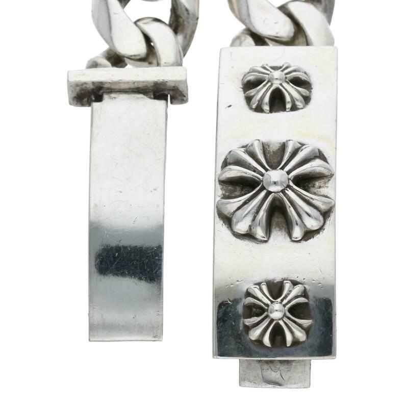 CHROME HEARTS クロムハーツ ブレスレット ID 3CHX/3CHX サイズ CHROME HEARTS クロムハーツ ブレスレット ID 3CHX/3CHX サイズ