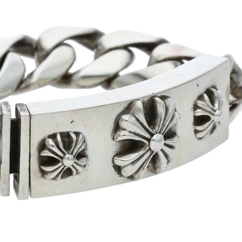CHROME HEARTS クロムハーツ ブレスレット ID 3CHX/3CHX サイズ CHROME HEARTS クロムハーツ ブレスレット ID 3CHX/3CHX サイズ