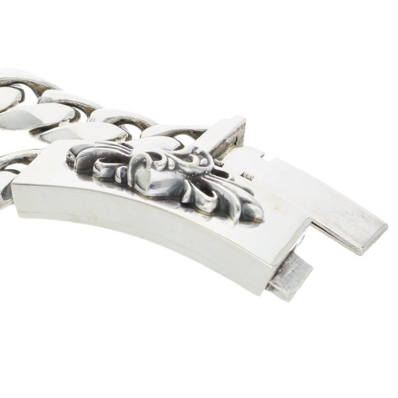 CHROME HEARTS クロムハーツ ブレスレット ID FLRL HEART CHROME HEARTS クロムハーツ ブレスレット ID FLRL HEART