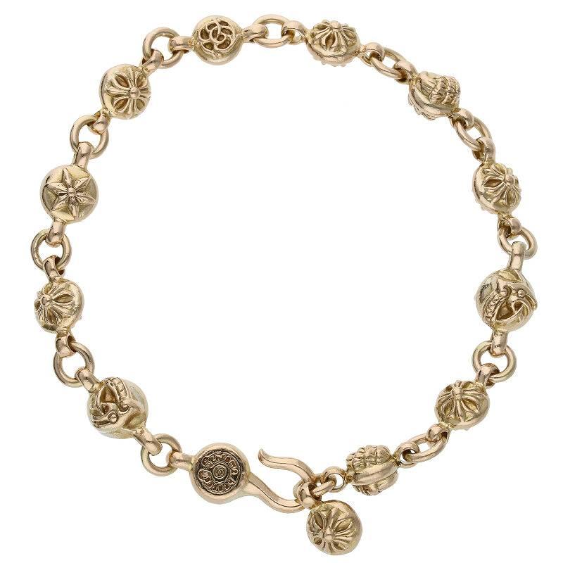 CHROME HEARTS クロムハーツ ブレスレット 22K #1マルチボール CHROME HEARTS クロムハーツ ブレスレット 22K #1マルチボール
