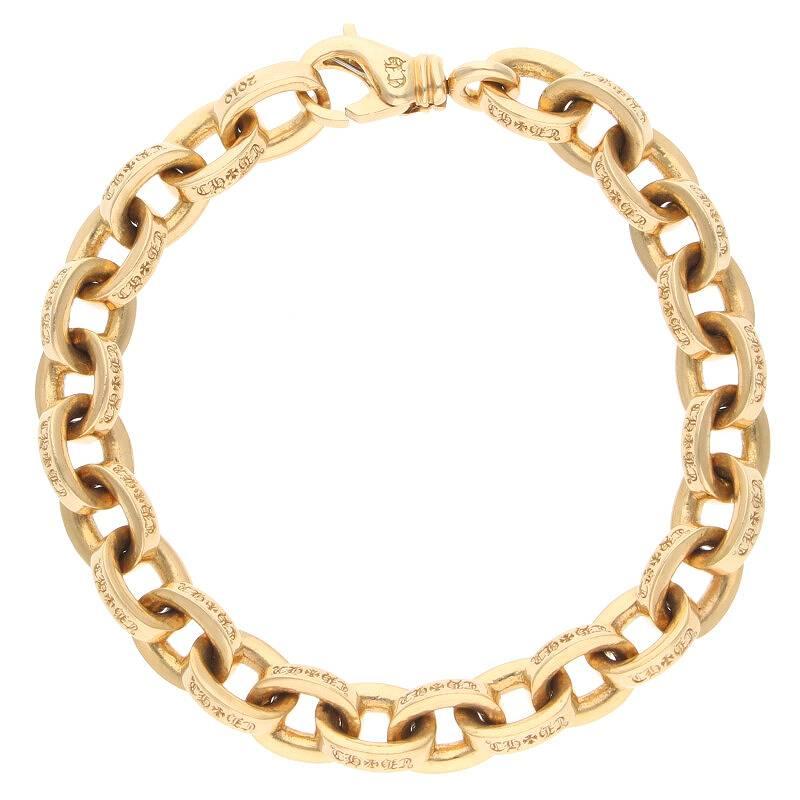 CHROME HEARTS クロムハーツ ブレスレット 22K ラージペーパー CHROME HEARTS クロムハーツ ブレスレット 22K ラージペーパー