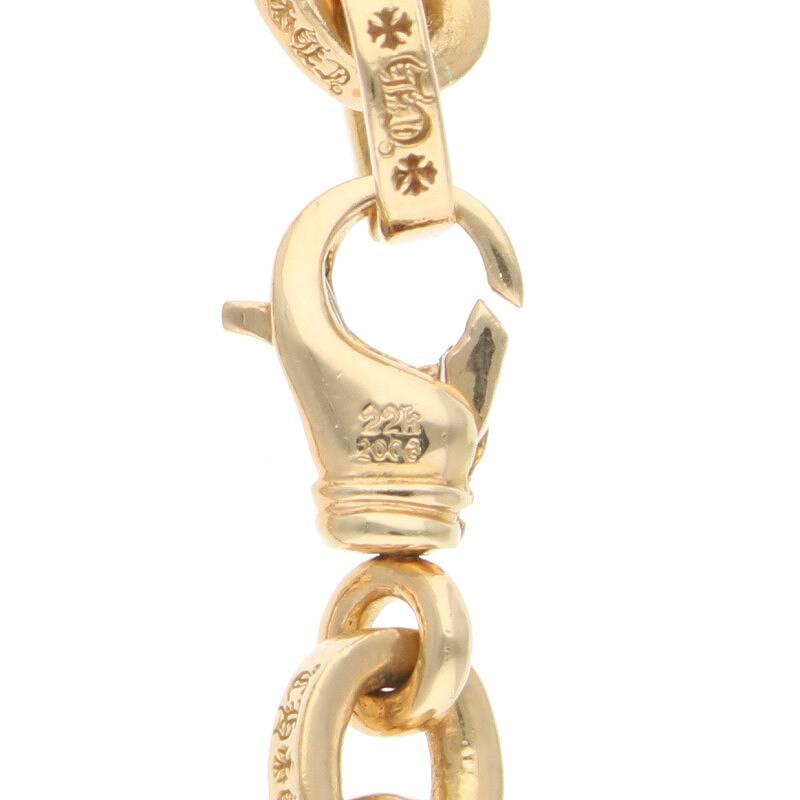 CHROME HEARTS クロムハーツ ブレスレット 22K ラージペーパー CHROME HEARTS クロムハーツ ブレスレット 22K ラージペーパー