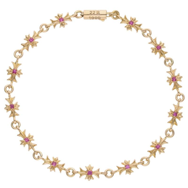 CHROME HEARTS クロムハーツ ブレスレット 22K タイニーECH CHROME HEARTS クロムハーツ ブレスレット 22K タイニーECH