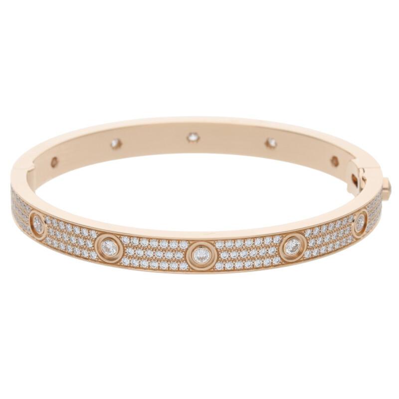 Cartier カルティエ ブレスレット LOVE BRACELET PAVE DIAMONDS Cartier カルティエ ブレスレット LOVE BRACELET PAVE DIAMONDS
