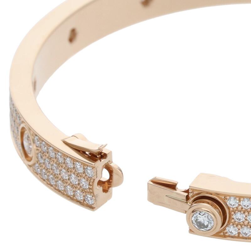 Cartier カルティエ ブレスレット LOVE BRACELET PAVE DIAMONDS Cartier カルティエ ブレスレット LOVE BRACELET PAVE DIAMONDS
