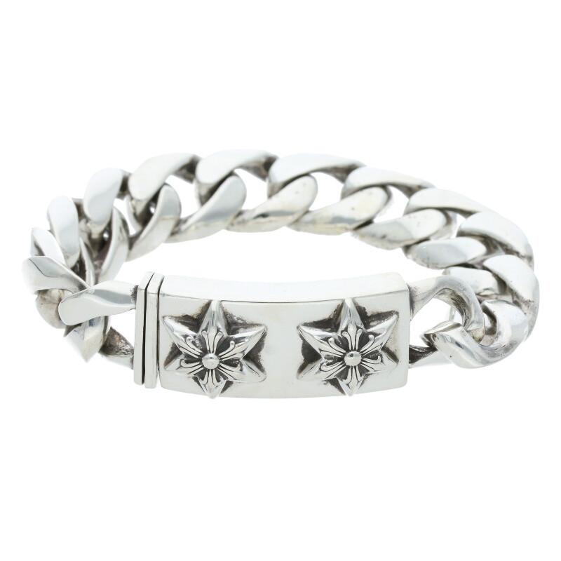 CHROME HEARTS クロムハーツ ブレスレット サイズ:12LINK スター CHROME HEARTS クロムハーツ ブレスレット サイズ:12LINK スター