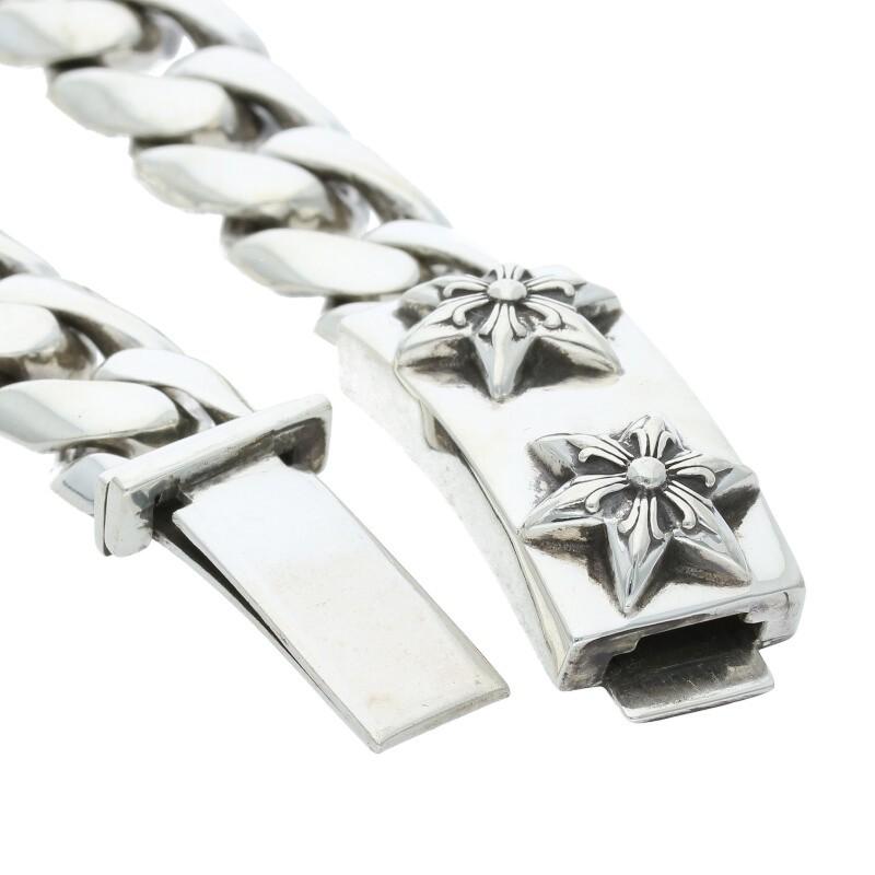 CHROME HEARTS クロムハーツ ブレスレット サイズ:12LINK スター CHROME HEARTS クロムハーツ ブレスレット サイズ:12LINK スター
