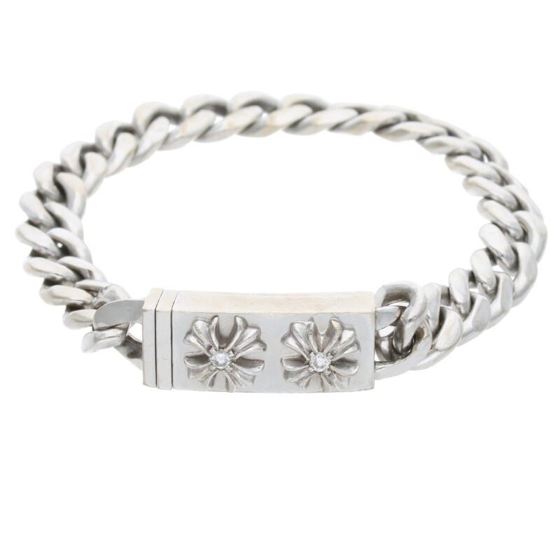 CHROME HEARTS クロムハーツ ブレスレット 18KWG ID MINI CHX CHROME HEARTS クロムハーツ ブレスレット 18KWG ID MINI CHX