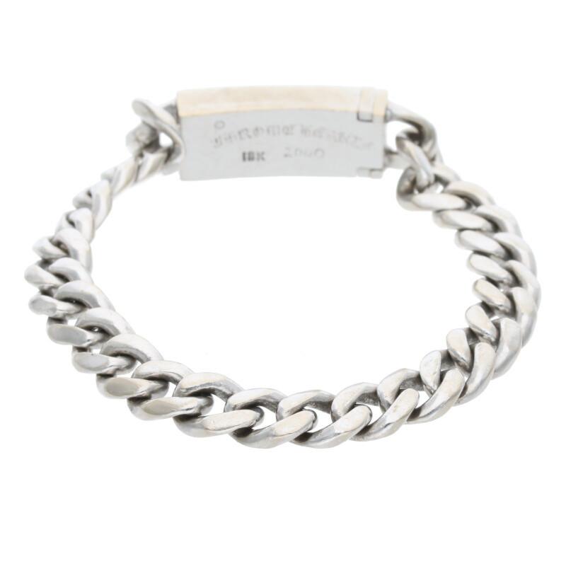 CHROME HEARTS クロムハーツ ブレスレット 18KWG ID MINI CHX CHROME HEARTS クロムハーツ ブレスレット 18KWG ID MINI CHX
