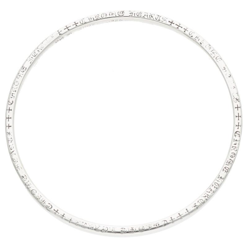 CHROME HEARTS クロムハーツ ブレスレット BANGLE NTFL シルバー CHROME HEARTS クロムハーツ ブレスレット BANGLE NTFL シルバー