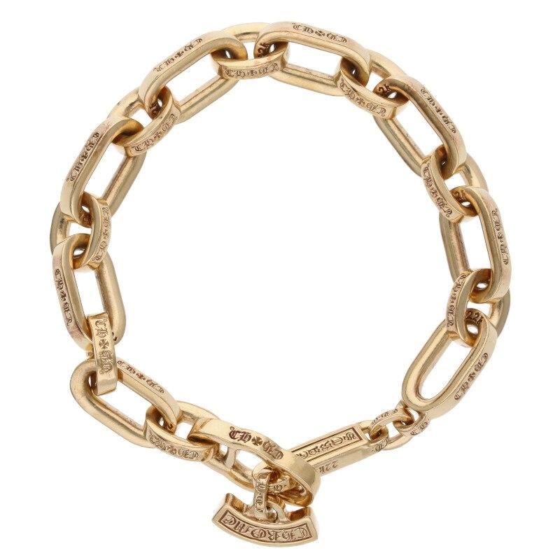 CHROME HEARTS（クロムハーツ） サイズ:8LINK 22K PAPER E CHAIN