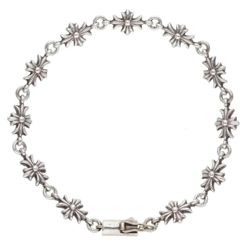 CHROME HEARTS タイニー E CH PLS ブレスレット 11リンク クロムハーツ タイニーE CHプラス ブレスレット 925×14K 10.0g