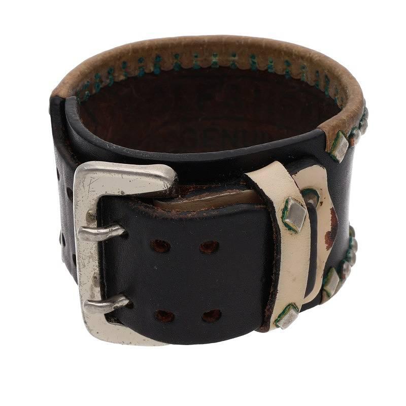 ウルフズヘッド　ブレスレット50ミリ WOLF'S HEAD（ウルフズヘッド） サイズ:50mm 50mm スタッズレザー