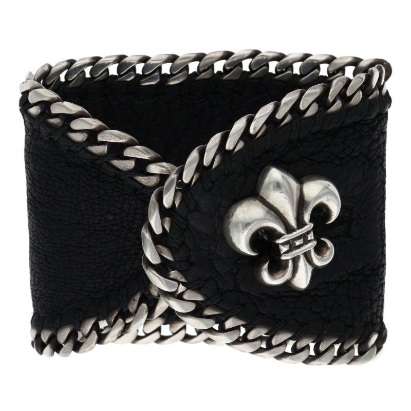 CHROME HEARTS（クロムハーツ） ブレスレット LTHR PLS BSフレア