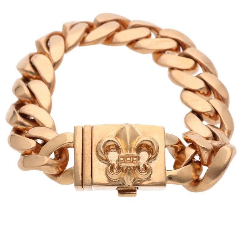 CHROME HEARTS（クロムハーツ） ブレスレット サイズ:15LINK 22K ID