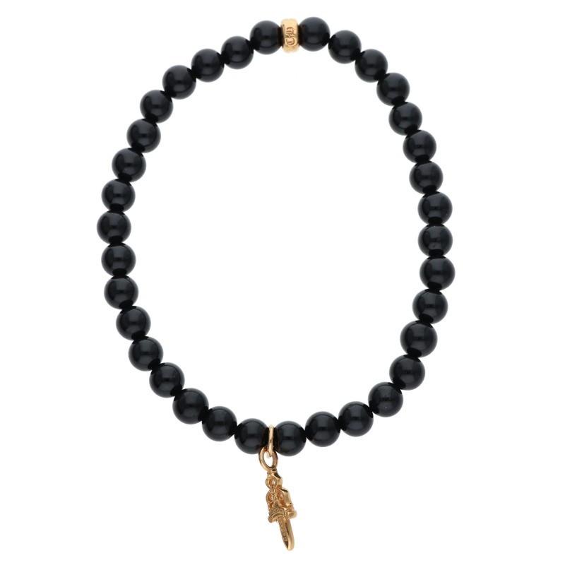 CHROME HEARTS（クロムハーツ） ブレスレット 22k 6mm BEAD 6mmビーズ